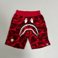 BAPE鯊魚迷彩休閑短褲