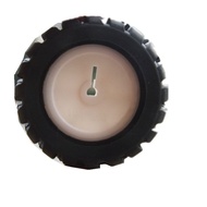 Nb nb nbnbnb.ph D-Hole Rubber Tire 43mm Rubber Wheel Robot Production N20 Gear Motor Tracking Small 