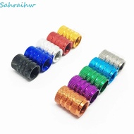 YISHO 4 Pcs Tyre Valve Cap Aluminum Alloy 4 Pcs Bicycle Cap Dustproof Universal Bicycle Accessories 