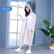 Raincoat Men's Coat Korean Style Adult Unisex Transparent F4B8 PREMIUM transparent raincoat adult su