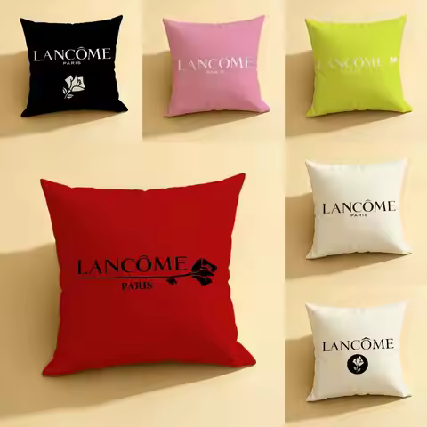 Cushion Cover Natural Linen Pillowcase Set, All-in-One Decor for Sofa, Bedroom & Chair Makeup L-Lanc