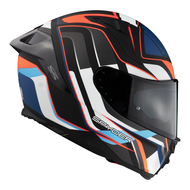 Spyder Fury GD S6 - ASTRA Full Face Dual Visor Helmet (Free Clear Visor)