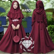 BUSANA MUSLIM SETELAN ANAK!!! Harga Termuraah.. Busana Muslim Gamis