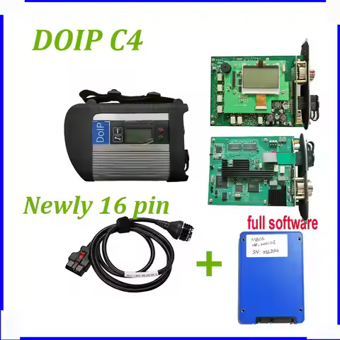 DOIP MB star c4 Plus DOIP multiplexer with wifi SSD software SD Connect C4 OBD2 scanner Diagnostic T
