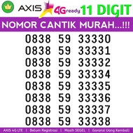 Perdana Axis Nomor Cantik 11 Digit Axis 4G LTE