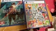 PS5 battlefield 2042 , just dance 2021