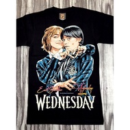 PG135 WEDNESDAY ADDAMS ENID SINCLAIR HORROR SPECIAL FANART COLLECTION ORIGINAL PREMIUM GRADE BLACK T