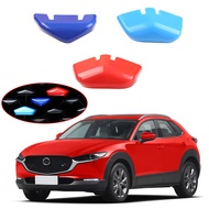 3Pcs Fit For Mazda CX30 CX-30 2022 ABS Car Front Grill Front Face Right Side Decoration Trim Molding