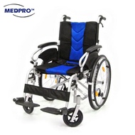 Aplus Lightweight Detachable Wheelchair MEDPRO MEDICAL SUPPLIES