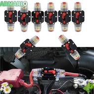 IARMARIOQR DC Resettable Circuit Breaker, Resettable Insurance 150A 125A 100A 80A Self Recovery Circ