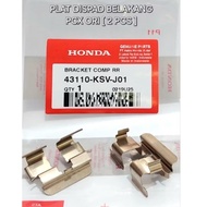 Original PCX Rear Dispad Plate 2 Pcs 43110-KSV-J01