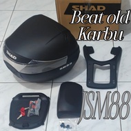 Complete Package Box Shad Sh33 Sh 33 Plus Backrest Shad Sh33 Plus Bracket Bracket Box Beat All Serie