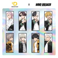 Anime Wind Breaker Hologram Slap Sticker, Anime Wind Breaker Hologram Sticker, Anime Wind Breaker St