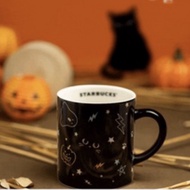 Starbucks halloween color changing colour change black cat mug