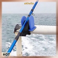 [Okhello.sg] U-Shaped Fishing Baits Keeper Portable Fishing Rod Stand for Kayak Fishing Boats