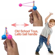 Random Color Toys Pro-Clackers Ball Hand-Cranked Double-Touch Touch Ball Ball Pro-Clackersball U2P9