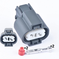 2 Pin female Car Electrical Auto Connector car Lamp 1G/2G/EVO Knock Sensor Plug Socket PK505-02127
