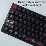 Black Myth Wukong PBT Keycap Cherry Black keycap set Dye Sublimation Customized Mechanical Keyboard 
