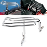 Chrome Motorcyle Rear Fender Luggage Rack For Harley Sportster Iron XL883 XL1200 XL 883 1200 Custom 