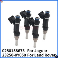 Car Fuel Injector 0280158673 23250-0Y050 4PCS For Jaguar XJ8 XK8 S-Type Vanden Plas  Land Rover LR3 