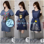 (ส่วนลด)K14 DENIM DRESS UKAY BALES