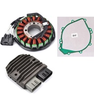 Motorcycle Stator Coil + Regulator Rectifier + Gasket for Yamaha YZF R1 2002-2003 / YZF R1S 2003