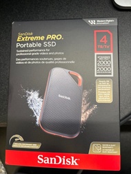 Sandisk portable SSD 4T, E81 series, 2000m/s