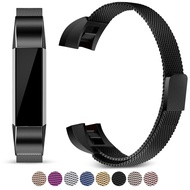Fitbit Alta HR and Fitbit Alta Strap, Stainless Steel Milanese Loop Metal Replacement Wristbands Bracelet Bands for Fitbit Alta Women Men
