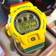 DW6900 Rasta G shock DW6900 Rasta Jam Tangan Lelaki Men watch Digital Jam G shock Rasta