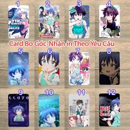 Photo card with rounded corners Reincarnated as the 7th Prince character MAU1393