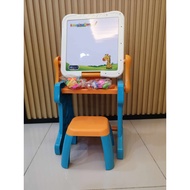 2 in 1 Learning Table Building Boards AND Drawing Boards (ENFAGROW A+)(Magnet A-Z + Magnet 0-9 Inside)