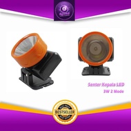 Spot8Cheap 3W LED Headlamp 2 Modes - AA Battery Headlamp Head Light A080 - Flashlight A080