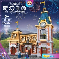 31001 Ticket Office The Fantasy World Wonderland Series Bricks Building Blocks 1046pcs