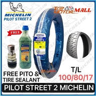 Michelin Pilot street 2 tubeless Free Tire street & Pito 100/80/17 110/70/17 120/70/17 120/60/17 130