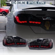 Toyota Camry 2012 - 2014 ACV50 tail lamp light bar BMW Lexus style Sequential Signal smoke colour