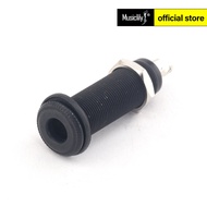 Musiclily Pro 1/4 "kim loại Mono Guitar Bass Thùng Jack cắm đầu ra đầu vào cắm ổ cắm cho guitar điện