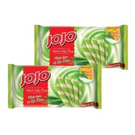 JOJO - 【2包】斑蘭奶油威化卷 (此日期前最佳 : 2026年6月18日)