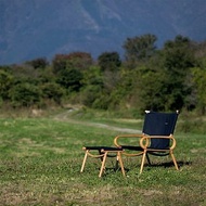 IKIKI 實木椅凳 山野好夥伴 純淨自然木製露營家具系列 兩色可選