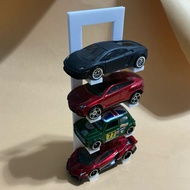 MERAH Display stand garage 1:64 scale stand display scale 1/64 white red black etc hot wheels diecas