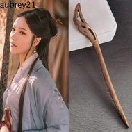 AUBREY1 Wooden Hair Stick, Tassel Hair Sticks for Buns Hanfu Hairpin, Antique Hanfu Headwear Hair Chopstick Chinese Style Cheongsam Accessories