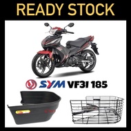 SYM VF3I 185 V1 V2 Pro Le PVC Bakul / Besi Basket Motor Raga FRONT BASKET BAKUL DEPAN SYM185 VF3 185CC IRON WIRE BESI