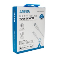 สาย USB-C Anker PowerLine III พร้อมสายสำหรับ iPhone การชาร์จความเร็วสูงที่ได้รับการรับรองสายเชื่อมไฟ