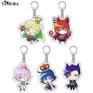 Mairimashita keychain Iruma-kun Keychain Q Version Suzuki Iruma Clara Valac Backpack Decoration Acce