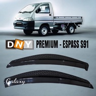 Express * Black 2-Door Butterfly Gutter - Espass S91