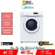 Midea 7kg Venting Dryer MD-7388 MD7388 | Pengering Pakaian | Clothes Dryer