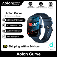 Aolon Curve  นาฬิกาอัจฉริยะด้วยหน้าจอโค้งขนาด 2.01 นิ้ว สามารถใช้งานโหมดออกกำลังกาย โทรออก/รับสาย บั