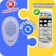 ALP-IR/3S ALPHA Ceiling Fan Remote Control [Replacement] | Compatible for ALPHA Model ALP-IR/3S