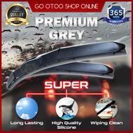 3 Sections Silicone Car Windshield Wiper Blade 17 + 22 1Set For Proton Saga FLX BLM FL Automotive Ca