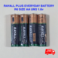 Rayall Plus Battery Size AA & AAA 1.5 Volt