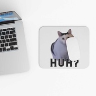 Huh Cat Meme Mouse Pad (Rectangle) Huh? Cat Meme Mousepad, Memes from Instagram, Reddit, Tiktok, Twi